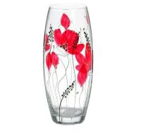 Прозрачная ваза для цветов